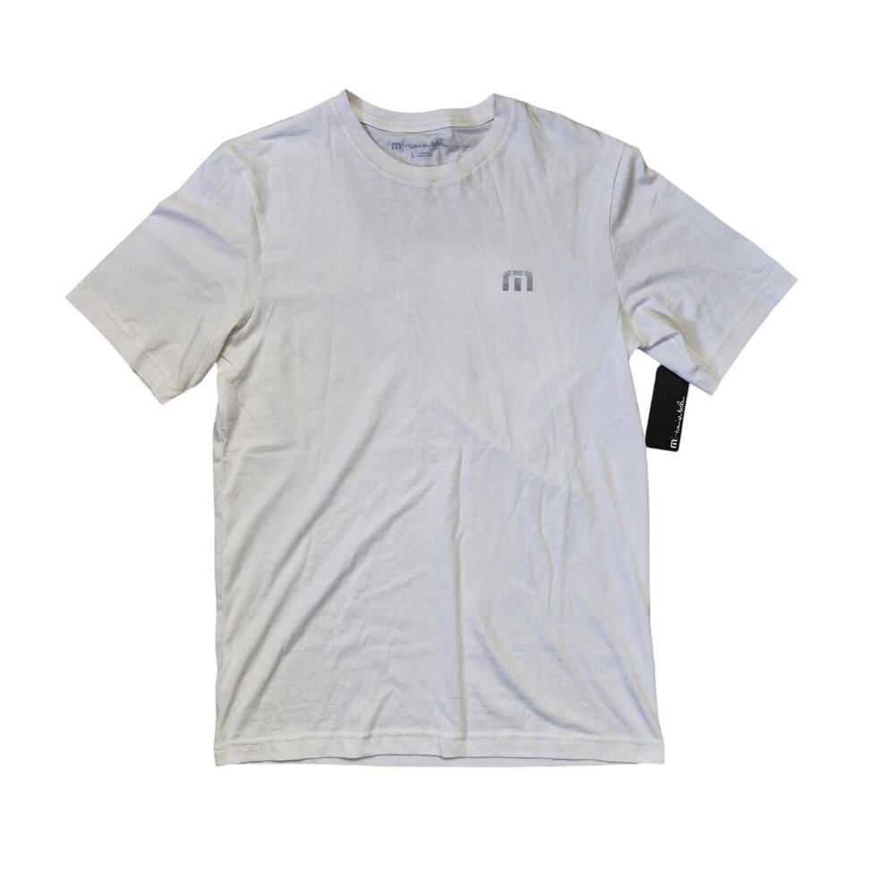 TravisMathew At The Dive In Golf Shirt Men’s Small Graphic Cotton Casual Tee